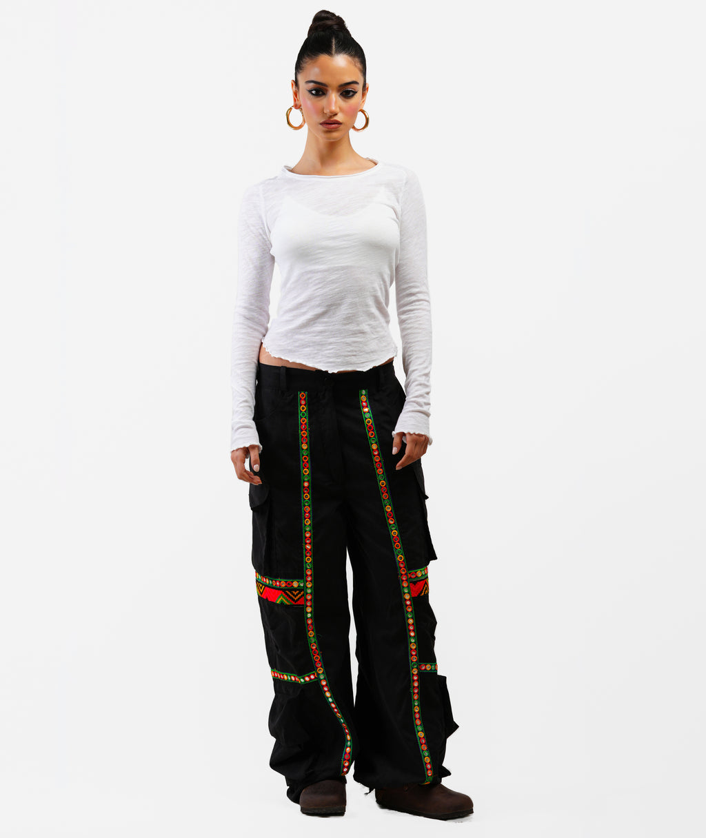 Hush Pants (Black/Multi)