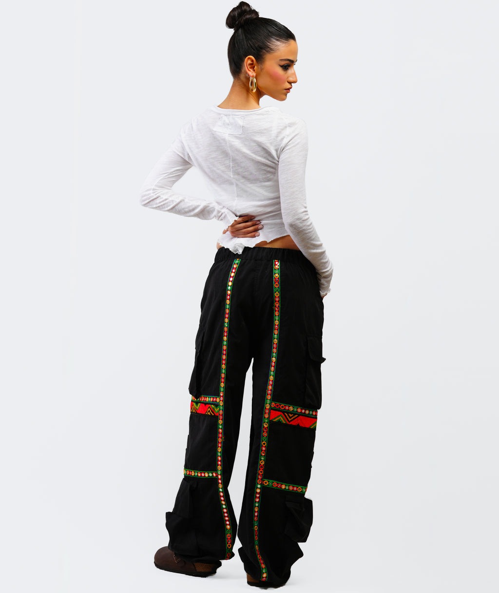 Hush Pants (Black/Multi)