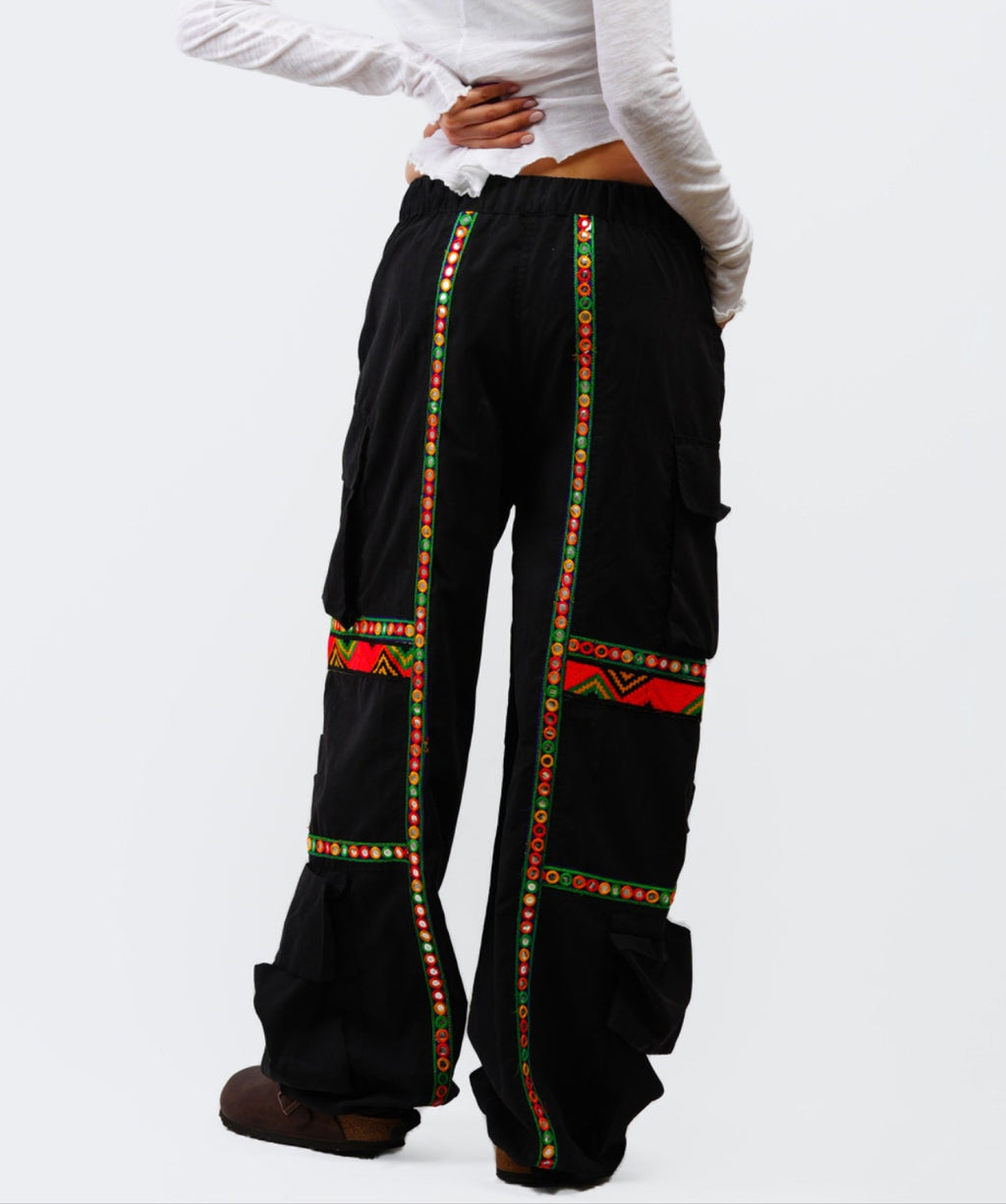 Hush Pants (Black/Multi)