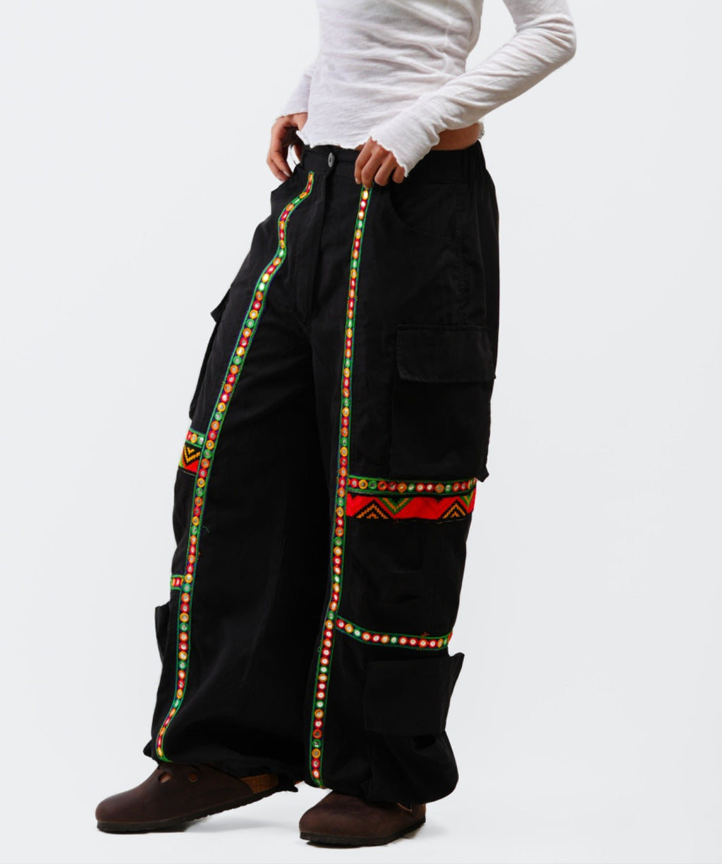 Hush Pants (Black/Multi)